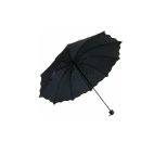 Regenschirm Metallic mit P&uuml;nktchen