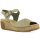 El Naturalista Damen Leder Sandale Leaves N5000