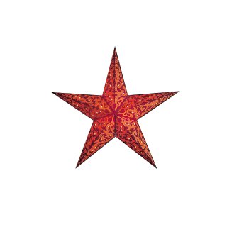 Starlightz Leuchtstern Papierstern Furnance red/orange